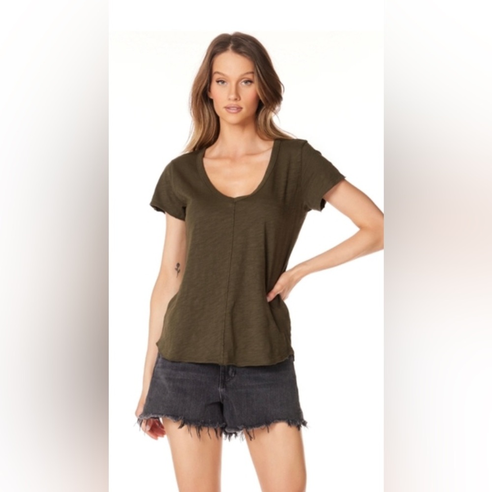 NWT unopened Bobi drop shoulder tee color Olive tree multiple sizes‎
